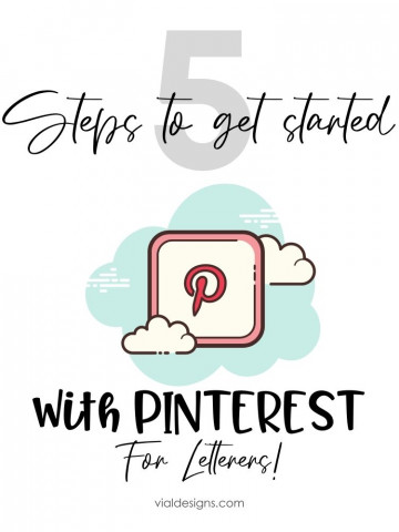 5 steps to get started with Pinterest for letterers