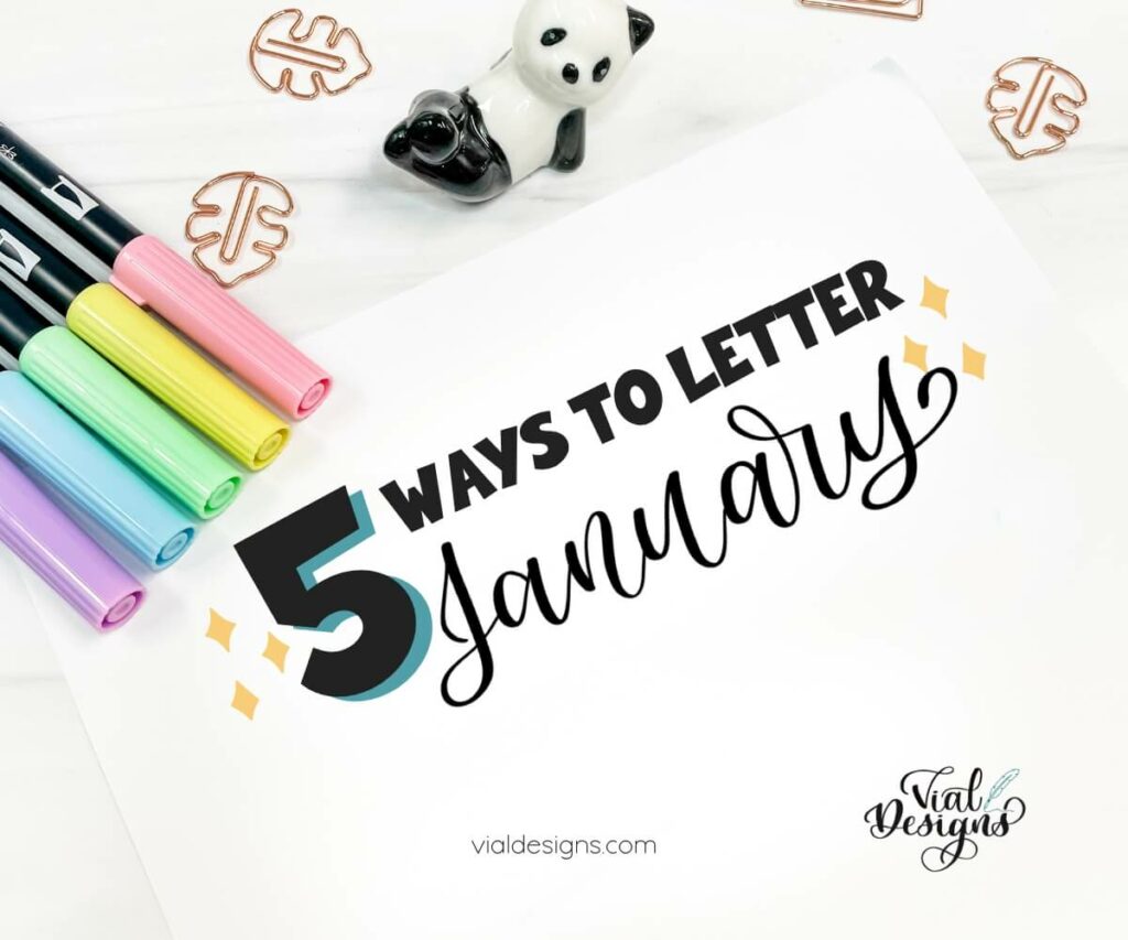Hand Lettering For Beginners – Vial Designs