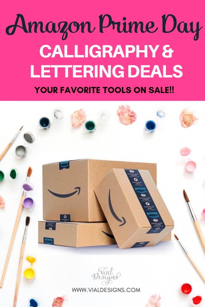 Amazon prime day deals for crafters and calligraphers by Vial Designs