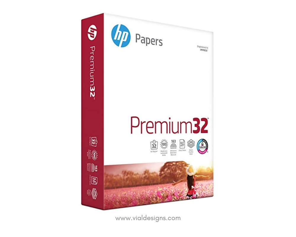 Best Brush Calligraphy Supplies for beginner_HP Printer Premium Paper 32lb