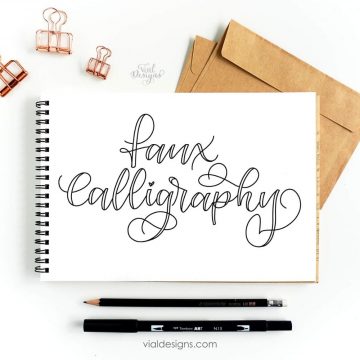 Calligraphy with a Regular Pen Featured image