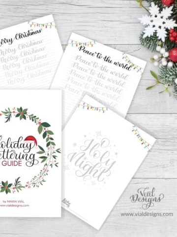 Holiday_Lettering_Workbook_by_Vial_Designs