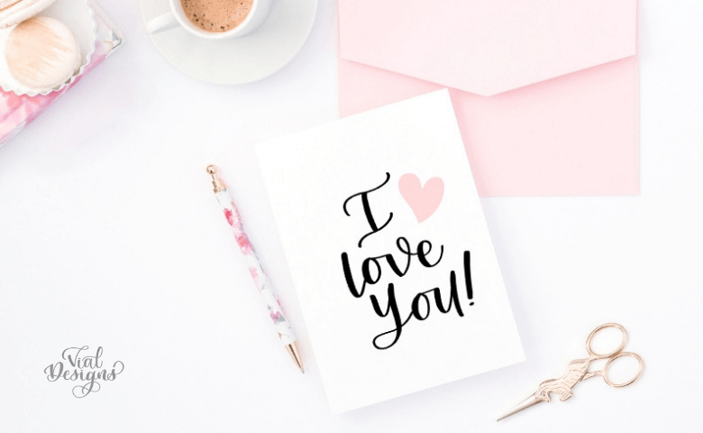 3 Ways To Letter “i Love You” + Free Practice Sheet