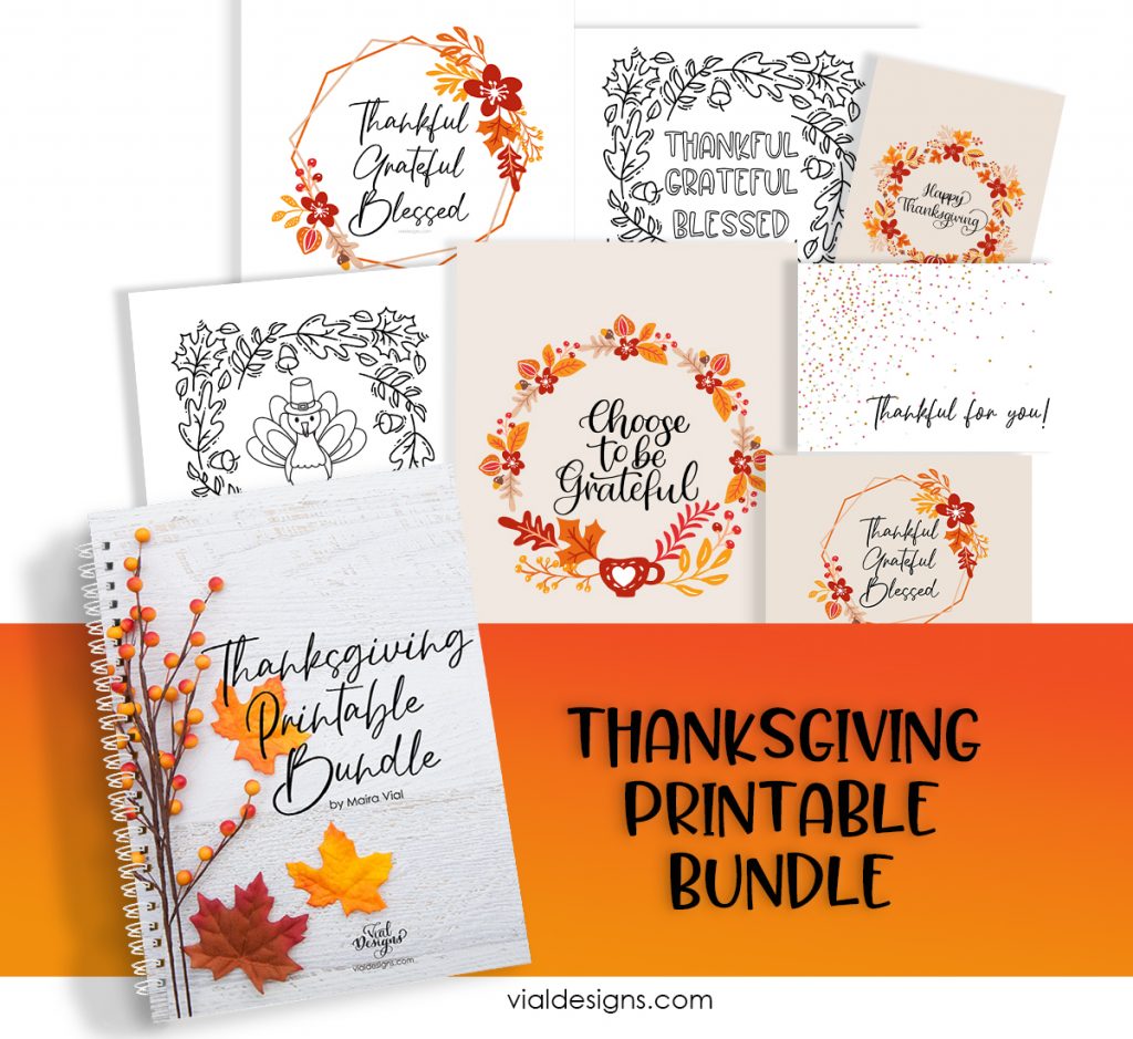 Thanksgiving Printable Bundle