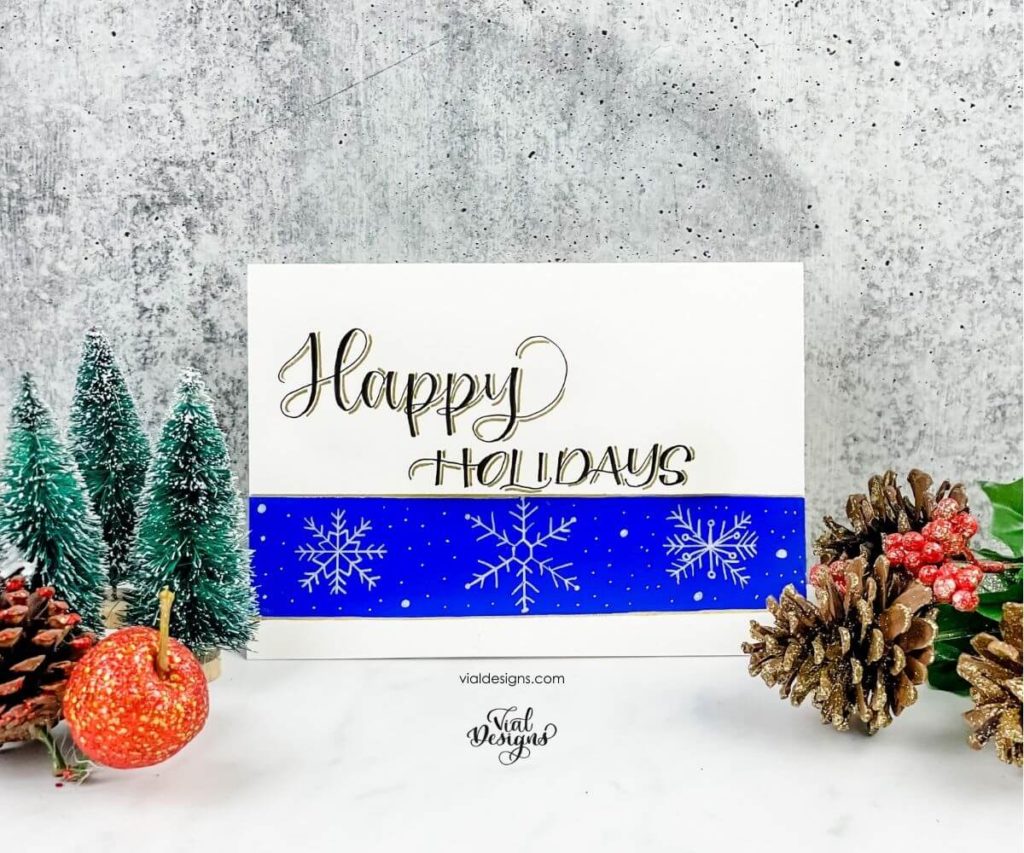 Watercolor-holiday-hand-lettered-card-diy