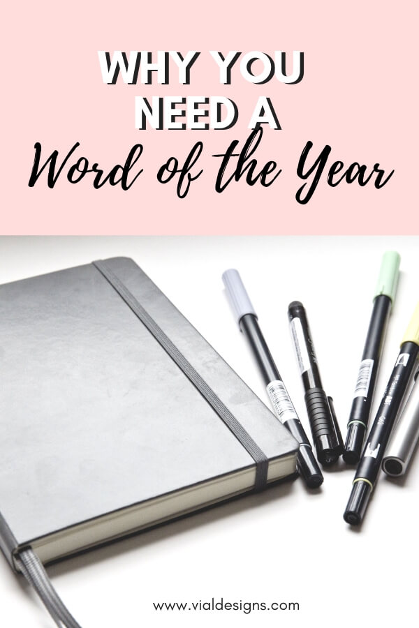 Why you need a word of the year by Vial Designs