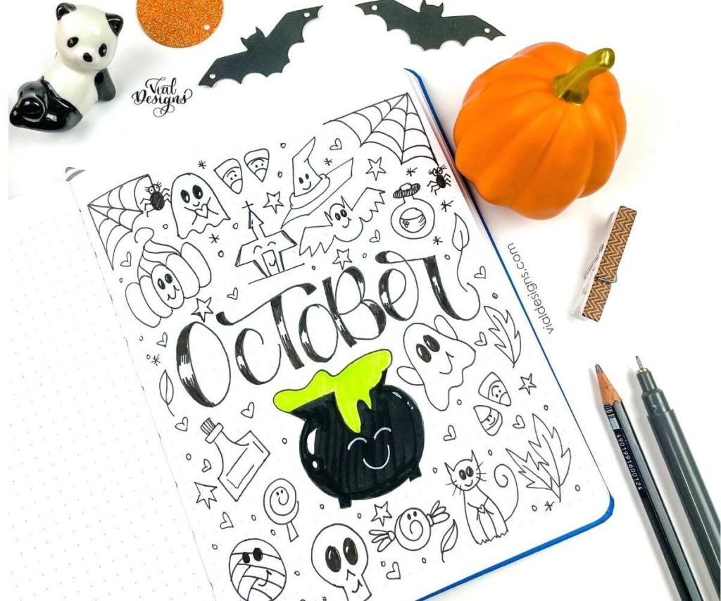 cute-October-doodle-ideas-for-bullet-journal