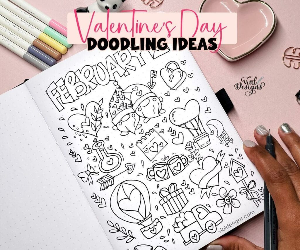 cute and easy valentine's day drawings