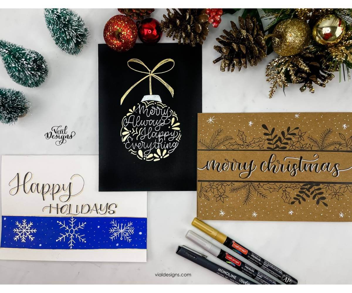 How To Make Beautiful Easy Handmade Christmas Cards